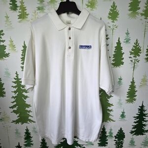 Brinks White Polo Shirt Uniform for Men